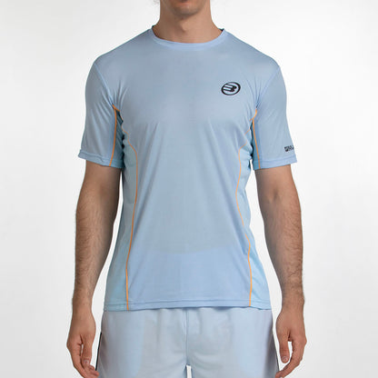 Camiseta de pádel Bullpadel Cerezal Azul Glaciar Hombre
