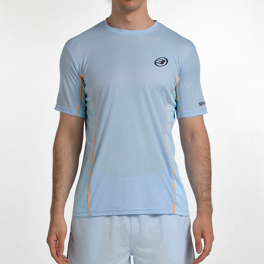 Camiseta de pádel Bullpadel Cerezal Azul Glaciar Hombre