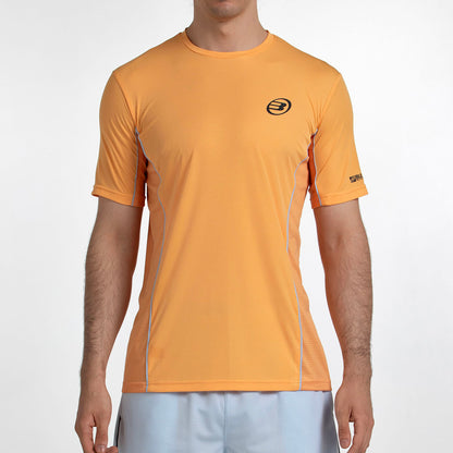 Camiseta de pádel Bullpadel Cerezal Mandarina Hombre