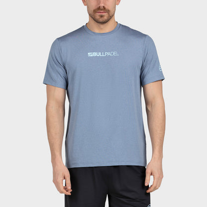 Camiseta de pádel Bullpadel Coledil Azul Sombra Vigore