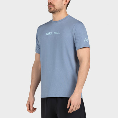Camiseta de pádel Bullpadel Coledil Azul Sombra Vigore