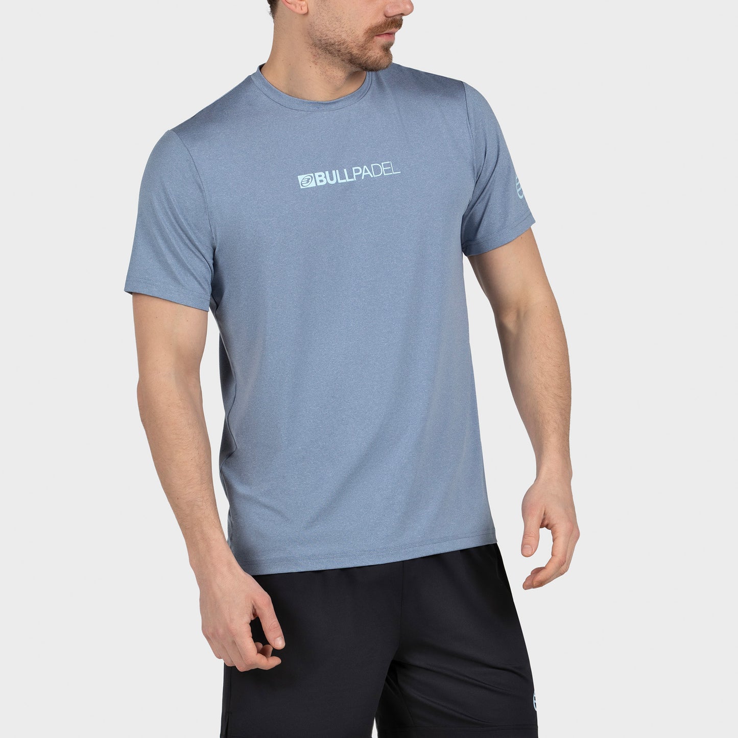 Camiseta de pádel Bullpadel Coledil Azul Sombra Vigore