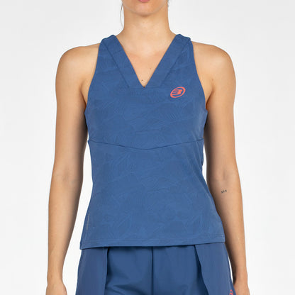 Camiseta Bullpadel Cortega Azul Sombra