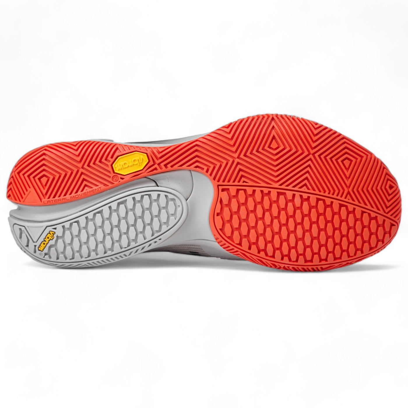 Zapatilla Bullpadel Hack Vibram 25V 2025 by Paquito Navarro Gris Claro