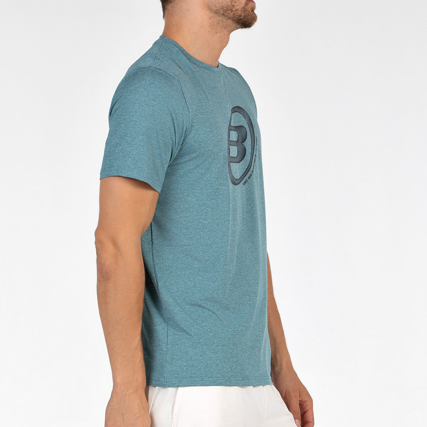 Camiseta Bullpadel Lande Verde Azulado
