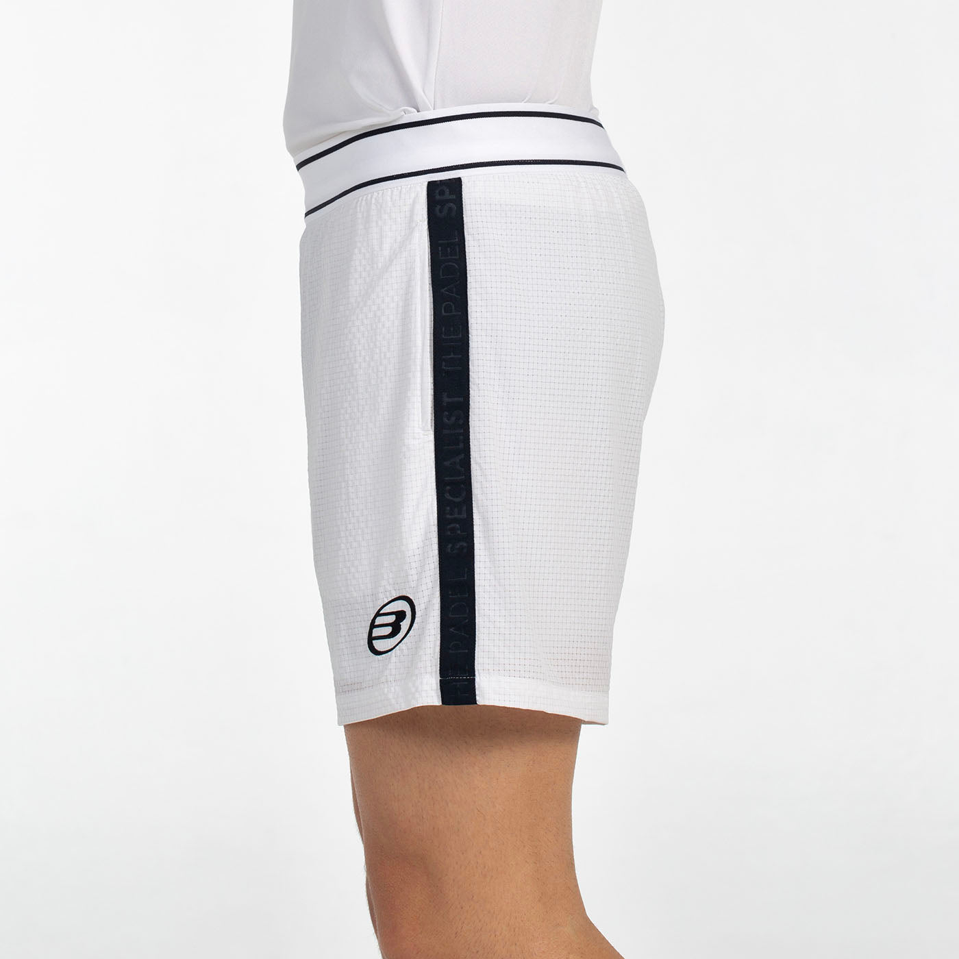 Short Bullpadel Lobios 2025 Blanco Reciclado