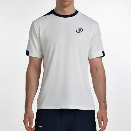 Camiseta de pádel Bullpadel Mananu Hueso Hombre
