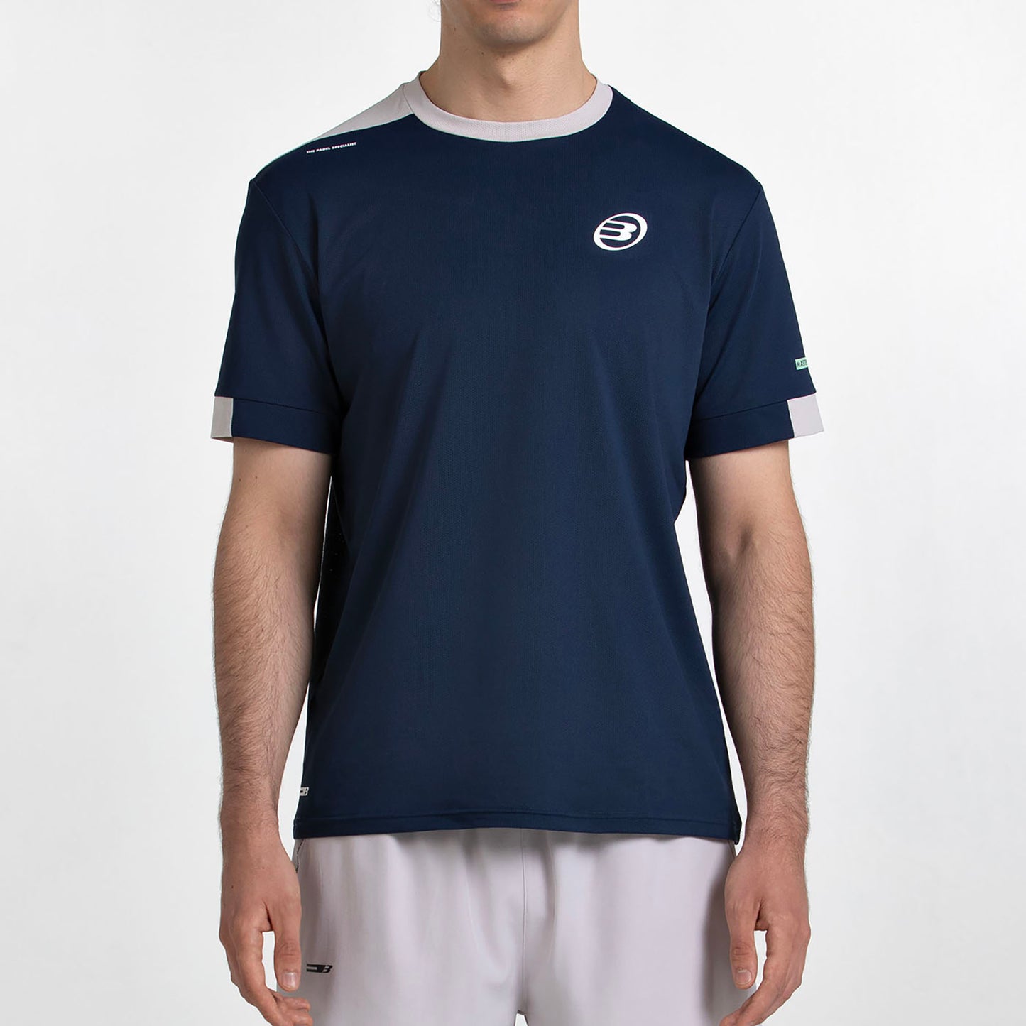 Camiseta de pádel Bullpadel Mananu Océano Profundo Hombre