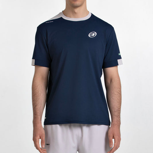Camiseta de pádel Bullpadel Mananu Océano Profundo Hombre