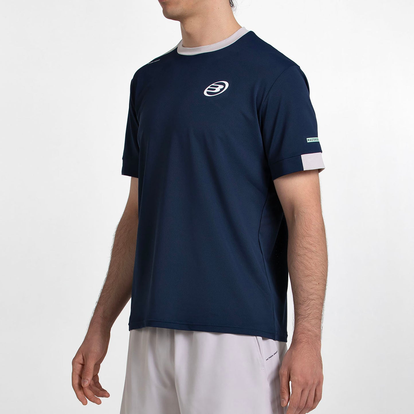 Camiseta de pádel Bullpadel Mananu Océano Profundo Hombre