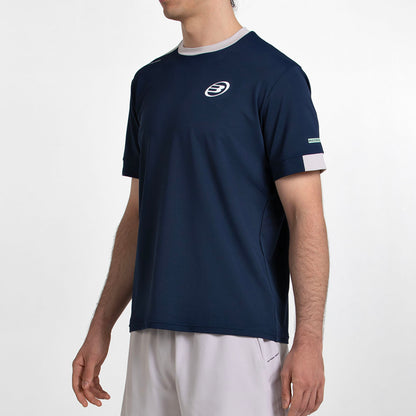 Camiseta de pádel Bullpadel Mananu Océano Profundo Hombre