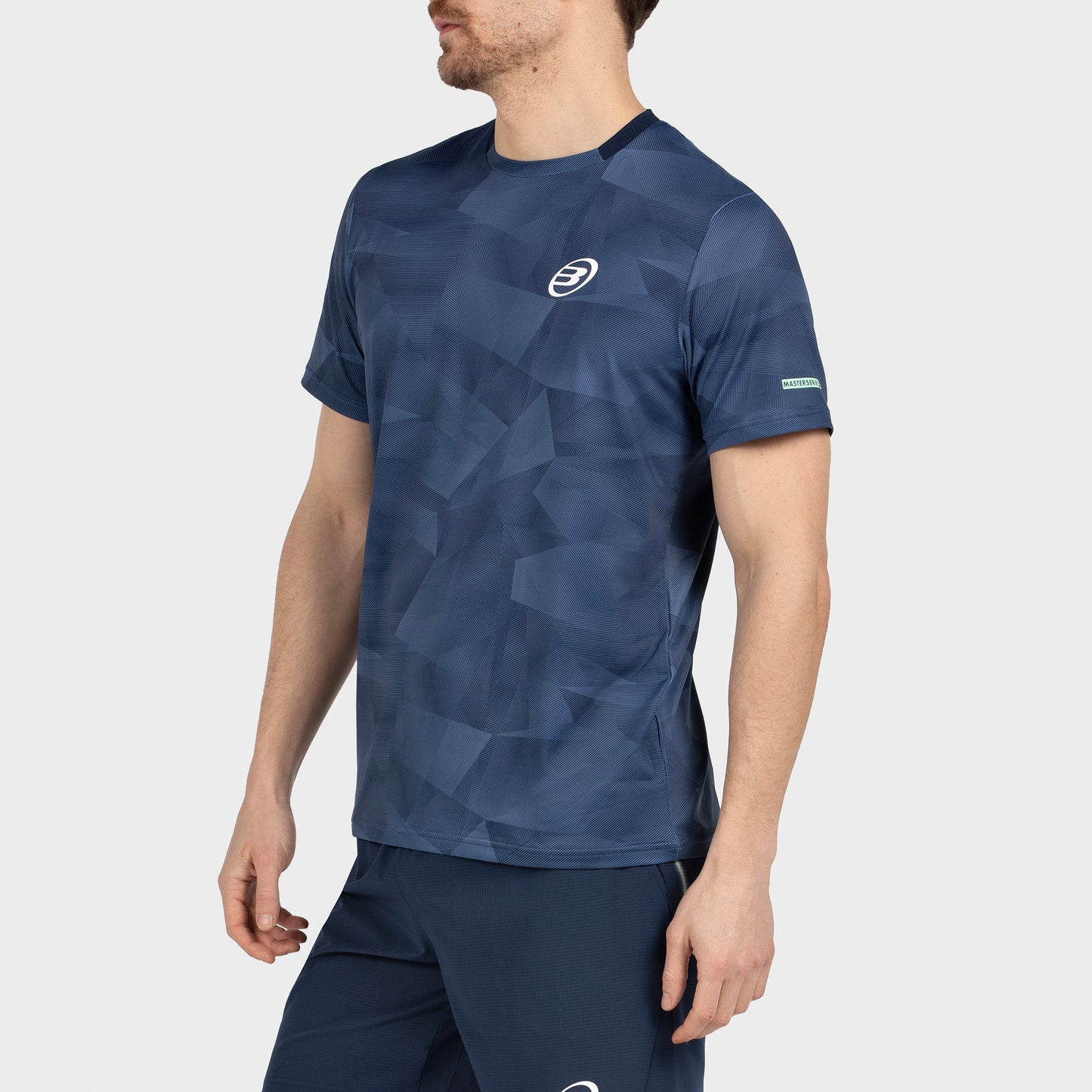 Camiseta de pádel Bullpadel Manin Océano Profundo