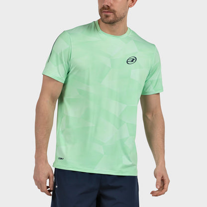 Camiseta de pádel Bullpadel Manin Verde Ácido Hombre