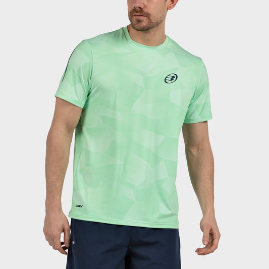 Camiseta de pádel Bullpadel Manin Verde Ácido Hombre
