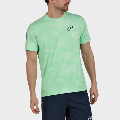Camiseta de pádel Bullpadel Manin Verde Ácido Hombre