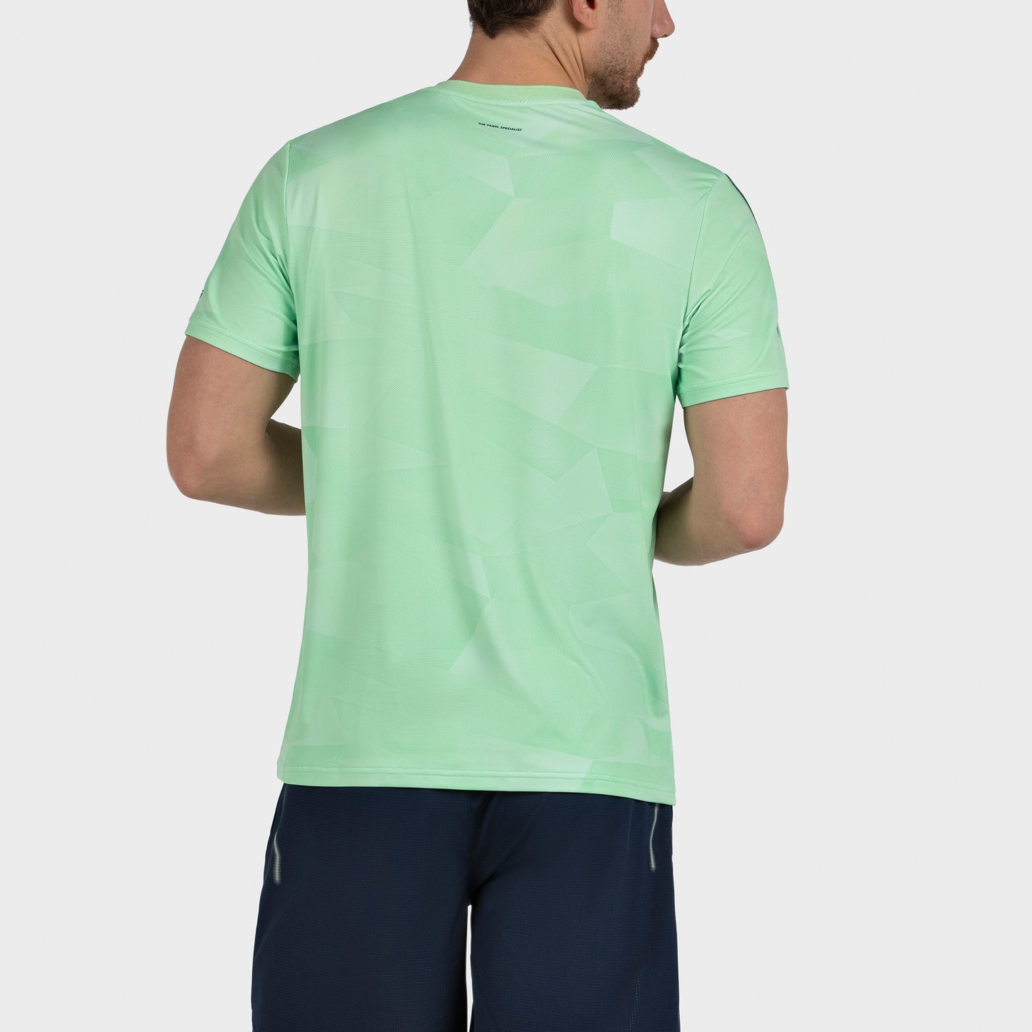 Camiseta de pádel Bullpadel Manin Verde Ácido Hombre