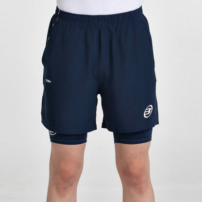 Pantalón corto de pádel Bullpadel Mansil Océano Profundo