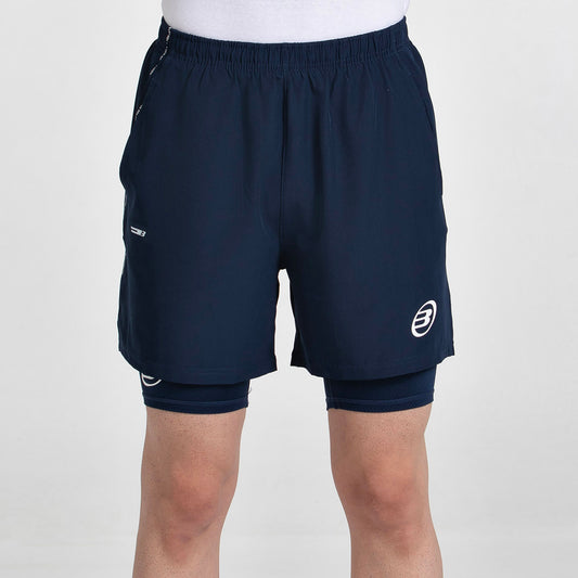 Pantalón corto de pádel Bullpadel Mansil Océano Profundo
