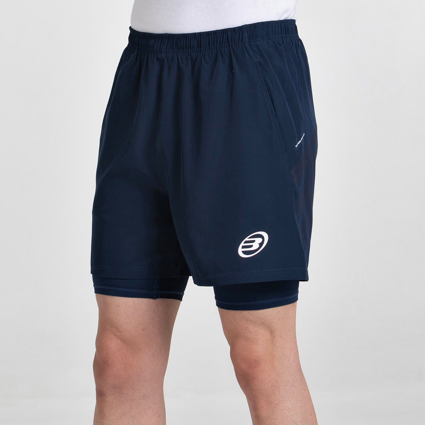 Pantalón corto de pádel Bullpadel Mansil Océano Profundo