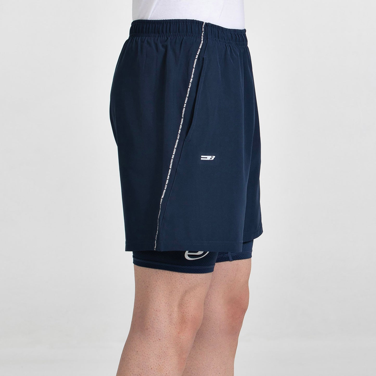 Pantalón corto de pádel Bullpadel Mansil Océano Profundo