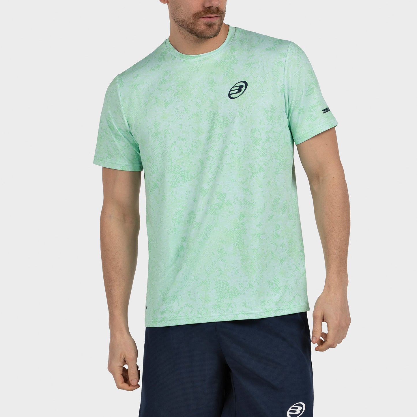 Camiseta de pádel Bullpadel Masama Verde Ácido Hombre