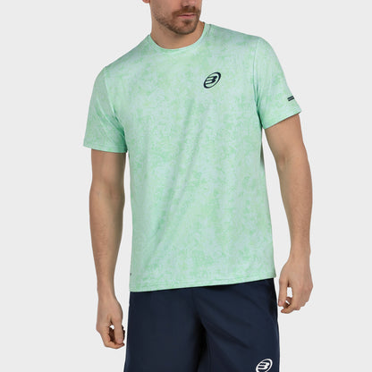 Camiseta de pádel Bullpadel Masama Verde Ácido Hombre