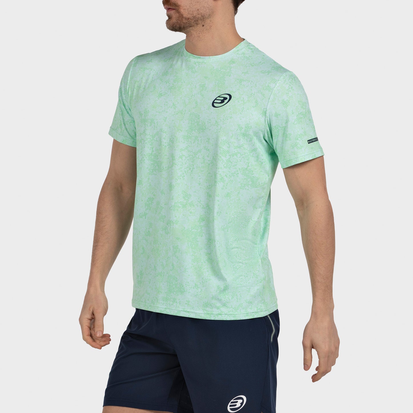 Camiseta de pádel Bullpadel Masama Verde Ácido Hombre