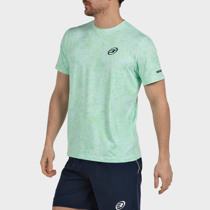 Camiseta de pádel Bullpadel Masama Verde Ácido Hombre