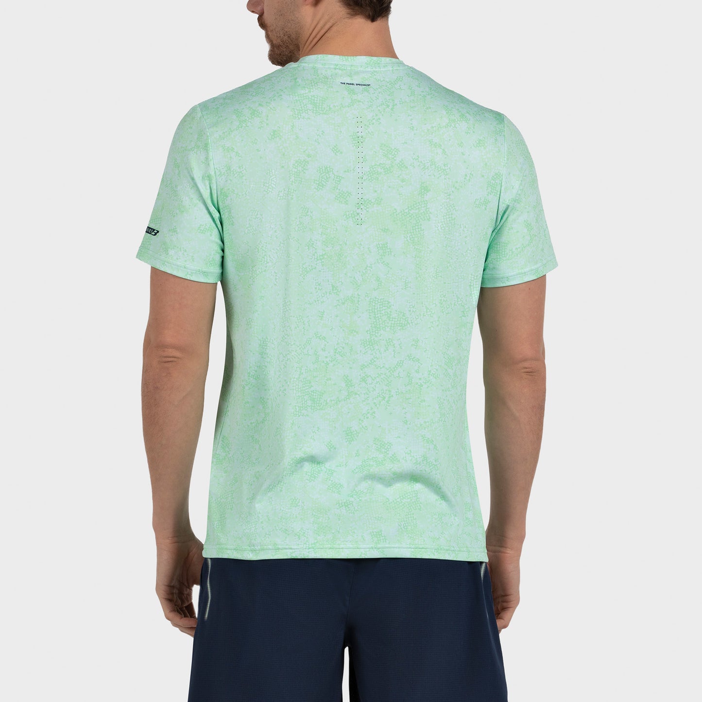 Camiseta de pádel Bullpadel Masama Verde Ácido Hombre