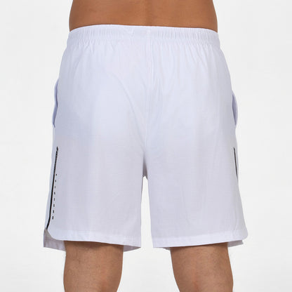 Pantalón Corto Bullpadel Mazari Blanco