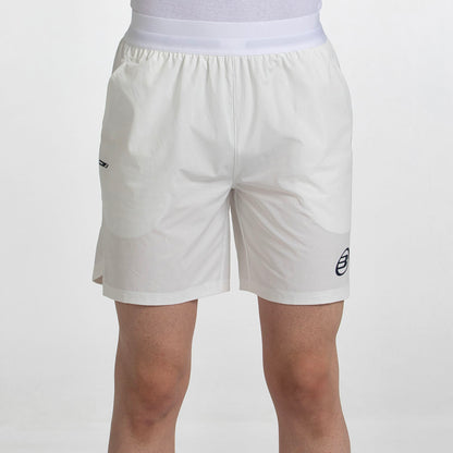 Pantalón corto de pádel Bullpadel Moncada Hueso Hombre