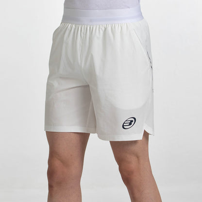 Pantalón corto de pádel Bullpadel Moncada Hueso Hombre