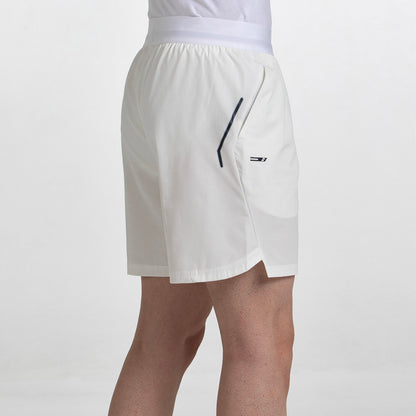 Pantalón corto de pádel Bullpadel Moncada Hueso Hombre