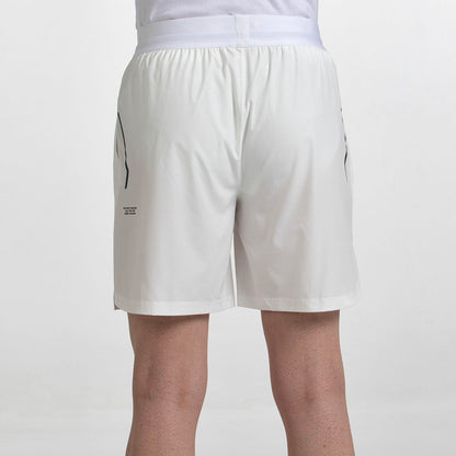 Pantalón corto de pádel Bullpadel Moncada Hueso Hombre