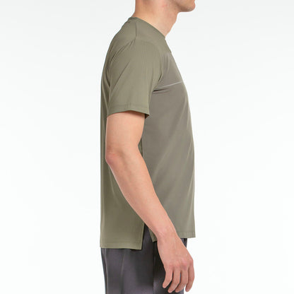 Camiseta de Pádel Bullpadel Monda 2025 Kaki Unisex