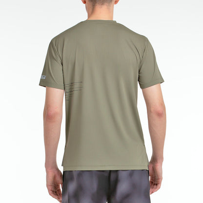 Camiseta de Pádel Bullpadel Monda 2025 Kaki Unisex