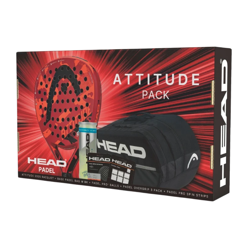 Pack HEAD Attitude 2026 (Pala + Paletero)