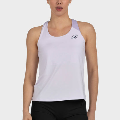 Camiseta de pádel Bullpadel Pado Lila Pastel Mujer