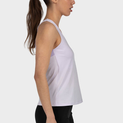 Camiseta de pádel Bullpadel Pado Lila Pastel Mujer