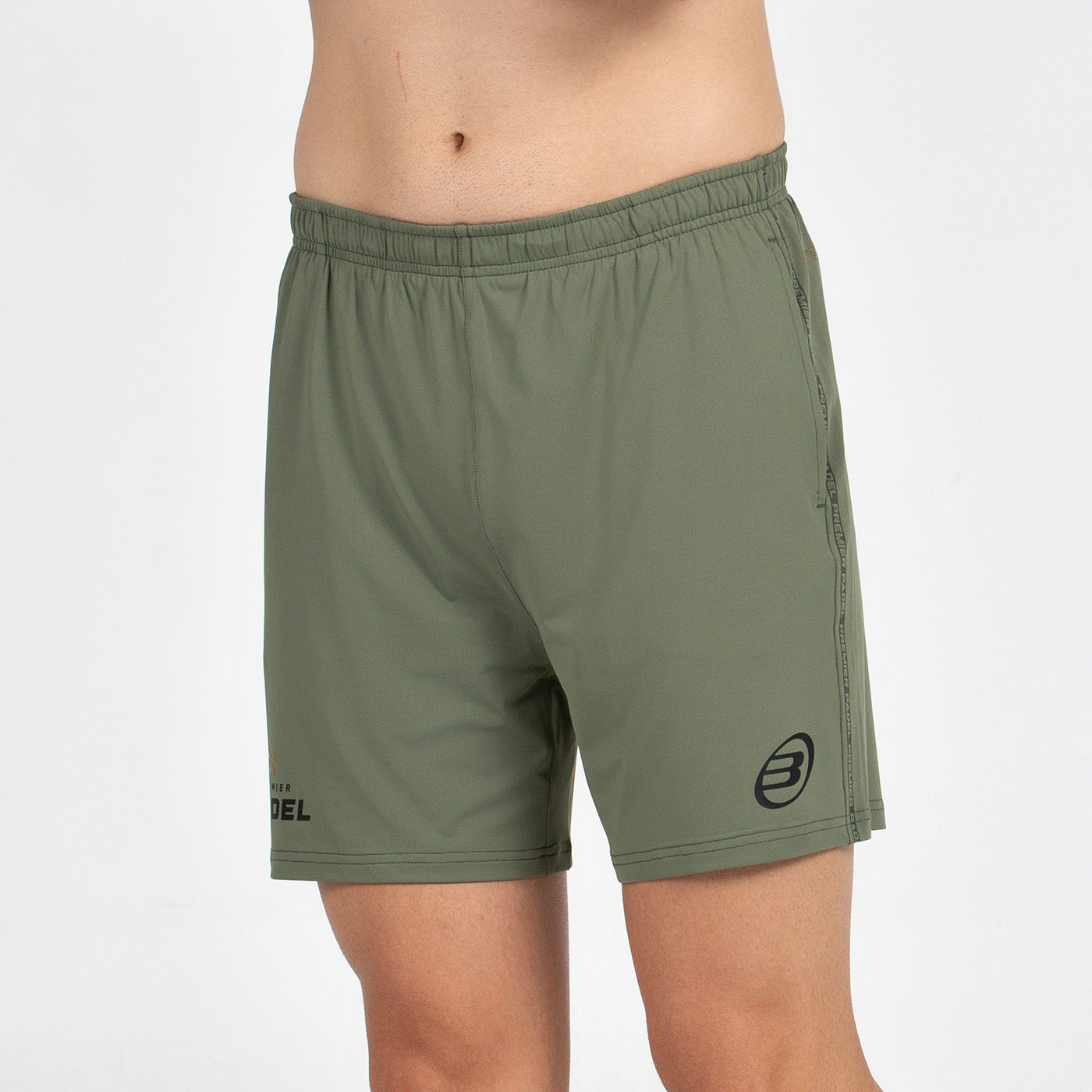Pantalón Corto Bullpadel Preux Kaki