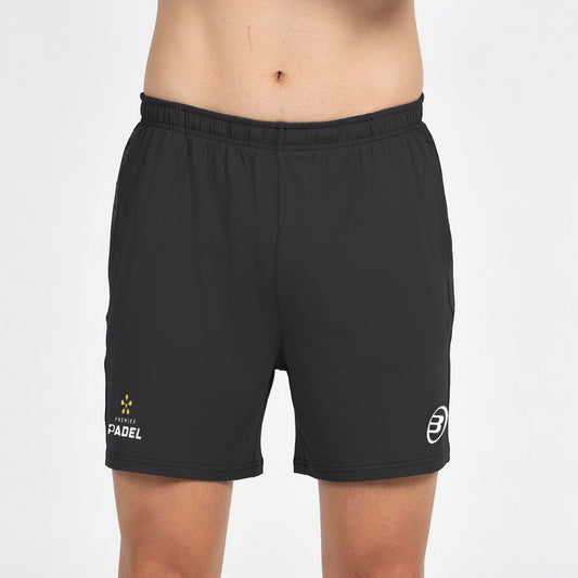 Pantalón Corto Bullpadel Preux Negro