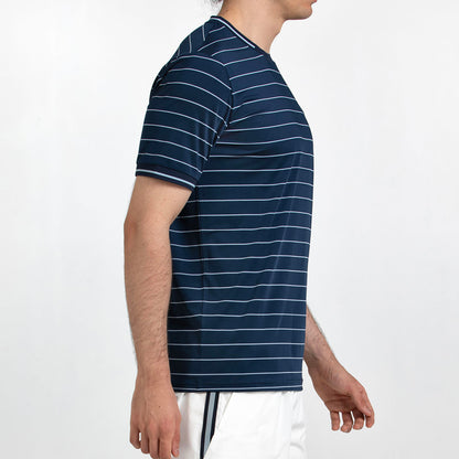 Camiseta de pádel Bullpadel Taroner Océano Profundo