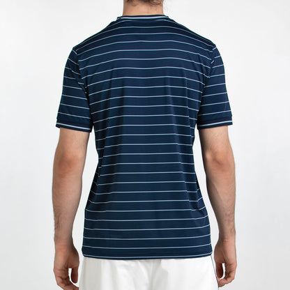 Camiseta de pádel Bullpadel Taroner Océano Profundo