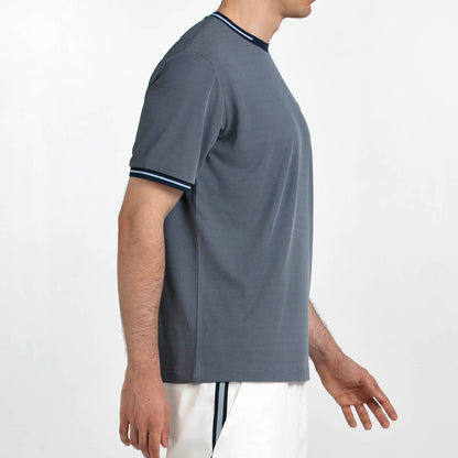 Camiseta de pádel Bullpadel Torreme Azul Marino Hombre