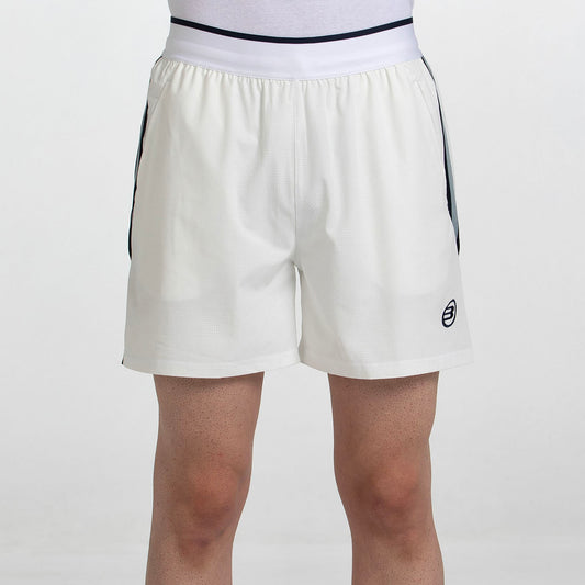 Pantalón corto de pádel Bullpadel Trevejo Hueso Hombre