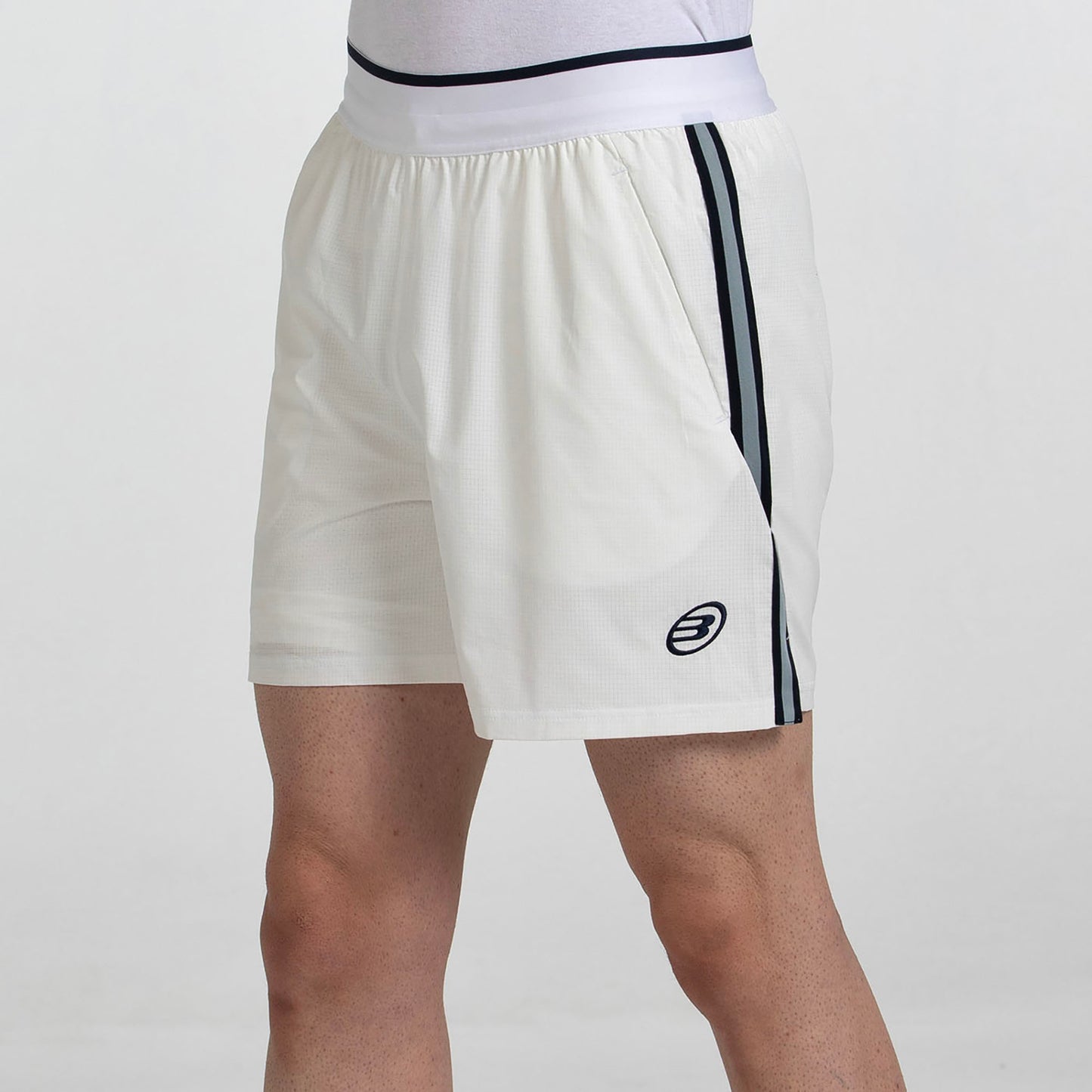 Pantalón corto de pádel Bullpadel Trevejo Hueso Hombre