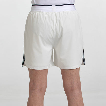 Pantalón corto de pádel Bullpadel Trevejo Hueso Hombre